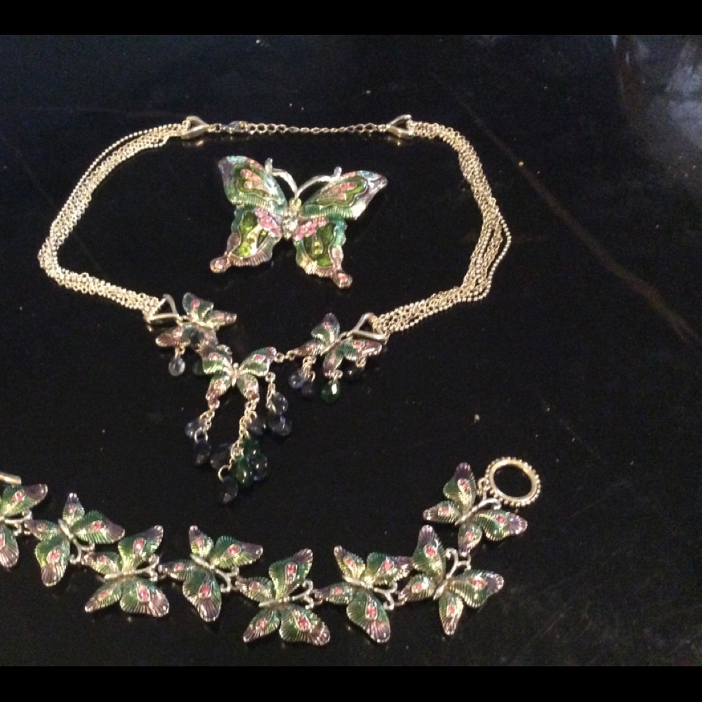 Butterfly Fashion Jewelry Set